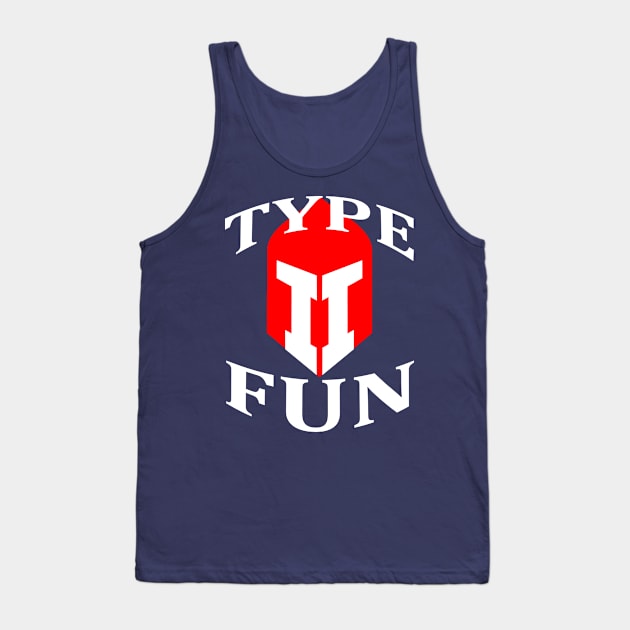 Type II Fun Spartan Alternate Design Tank Top by IORS